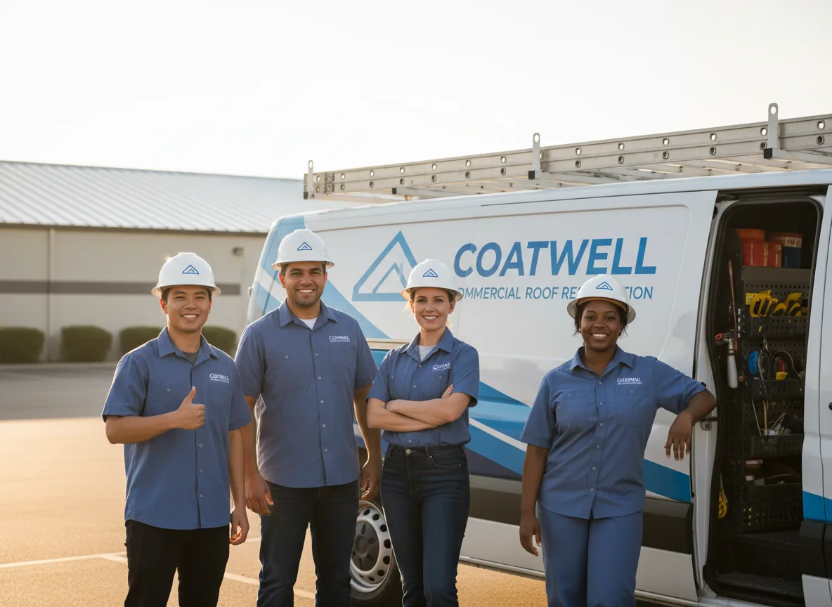 Commercial roof coating company in Leon, VA